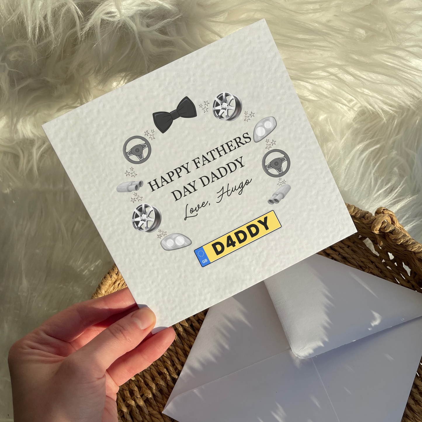 Car theme - Father’s Day card
