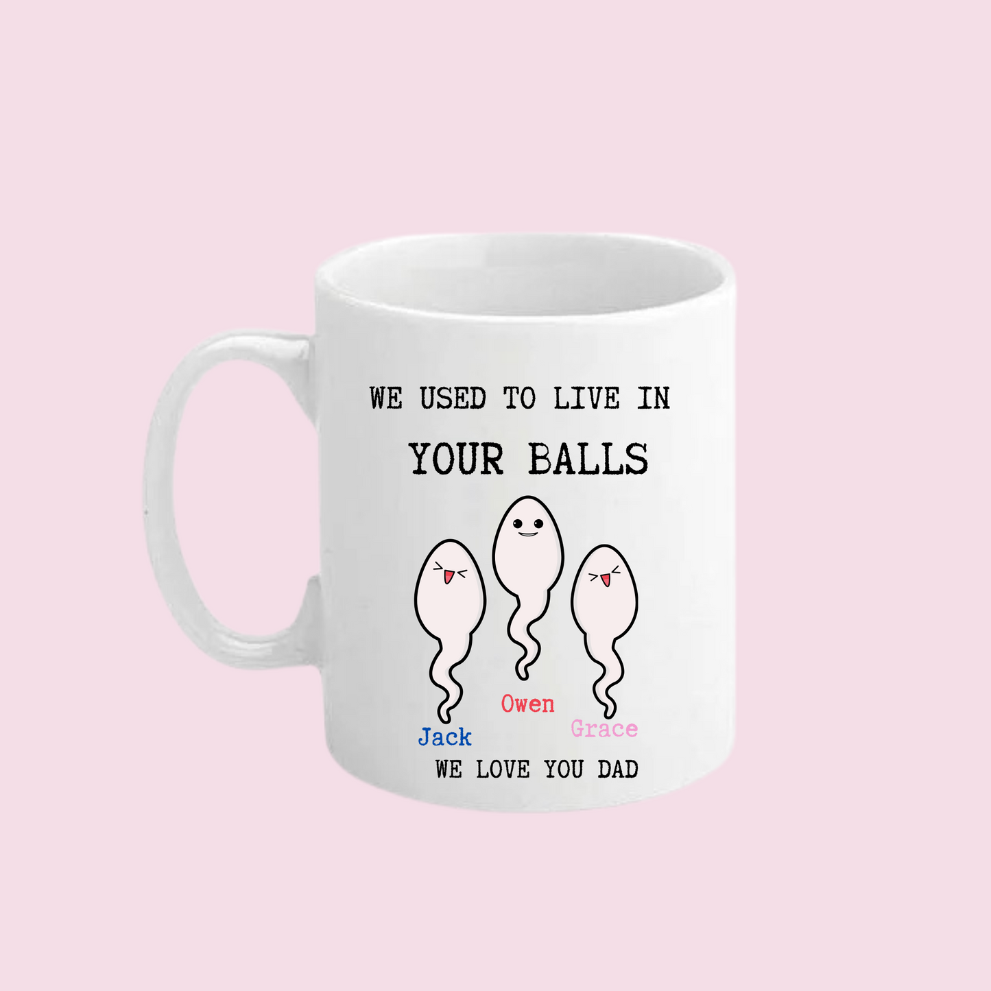 We used to live in your … - Mug