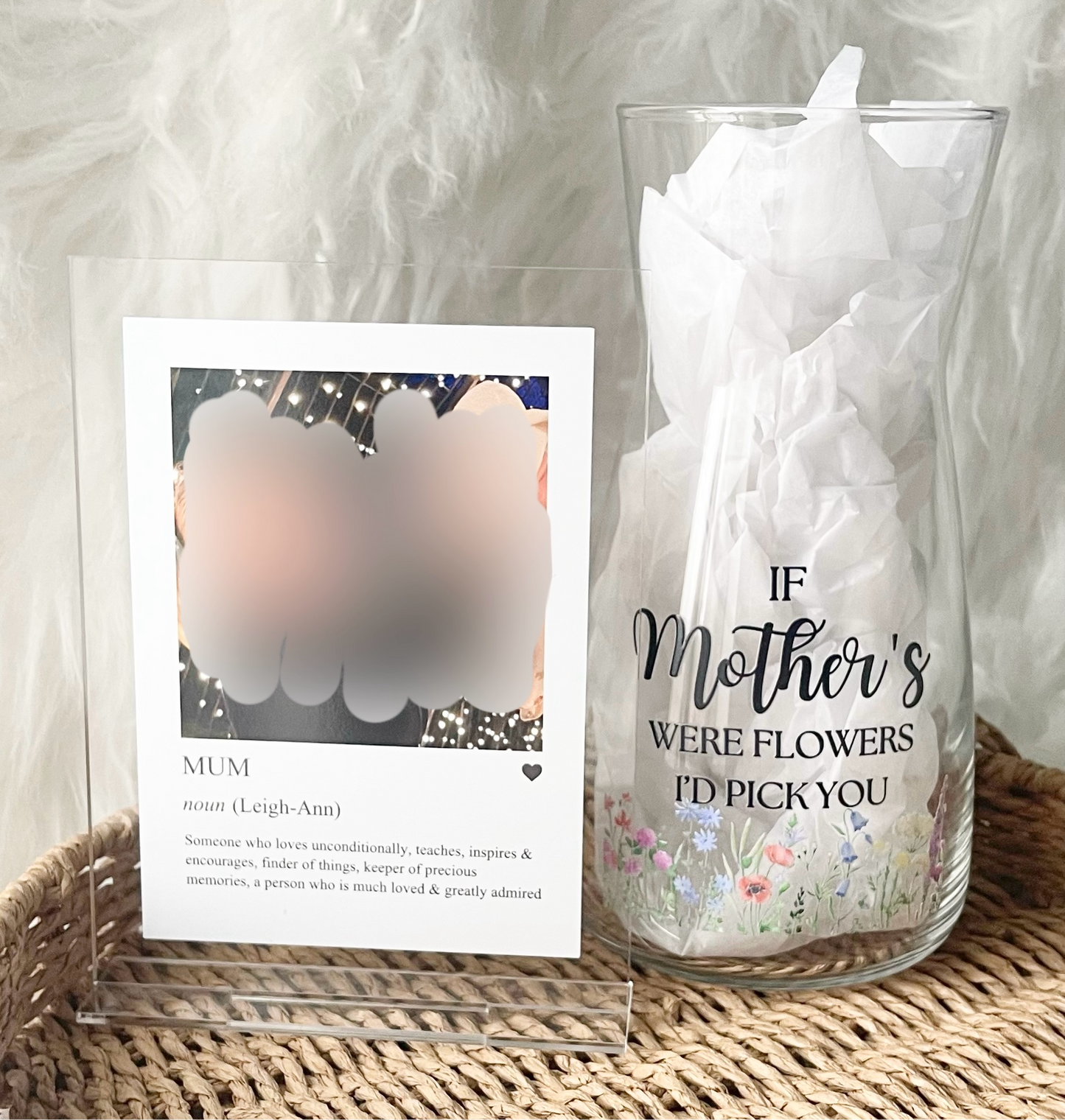 Mother’s Day photo plaque