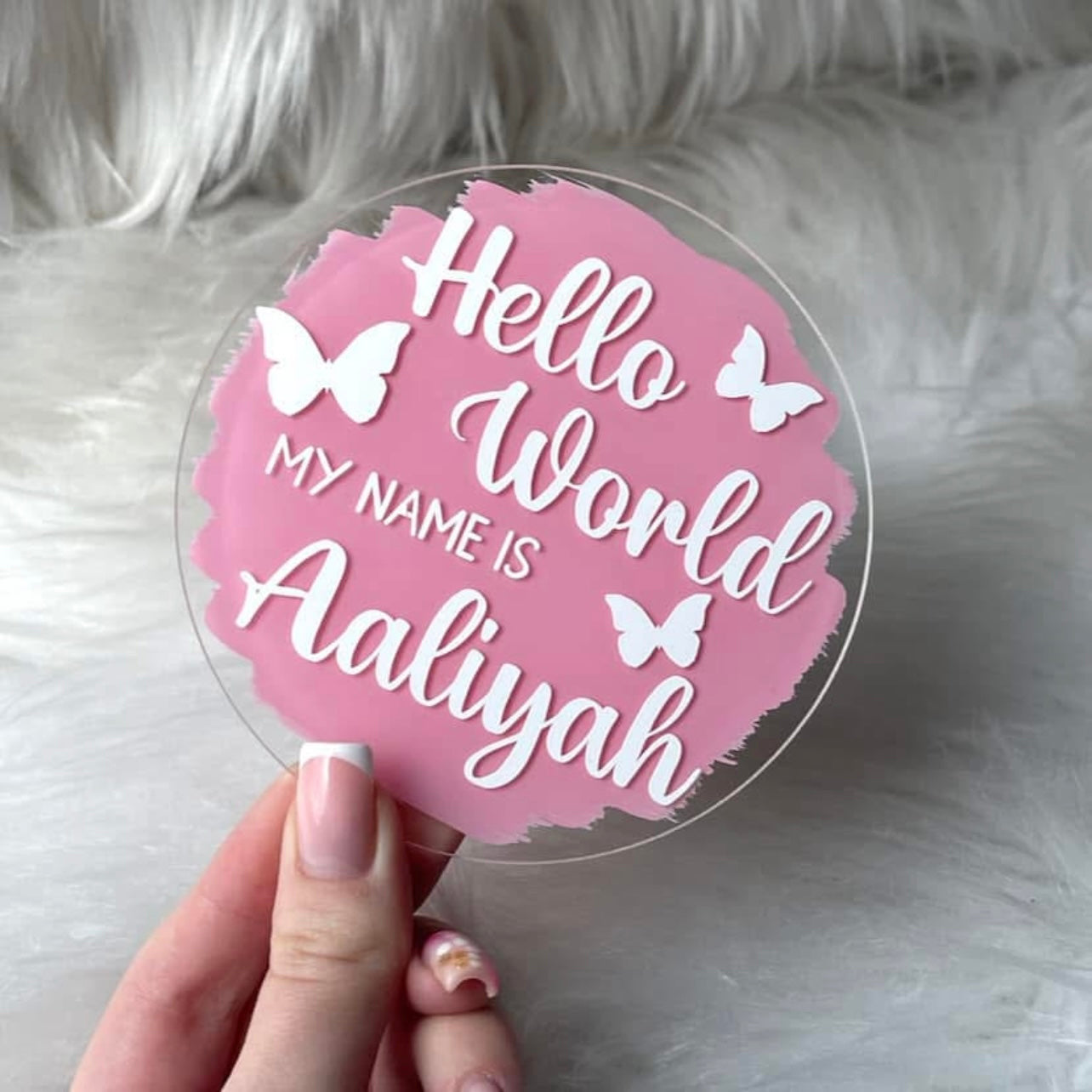 Hello world - name announcement