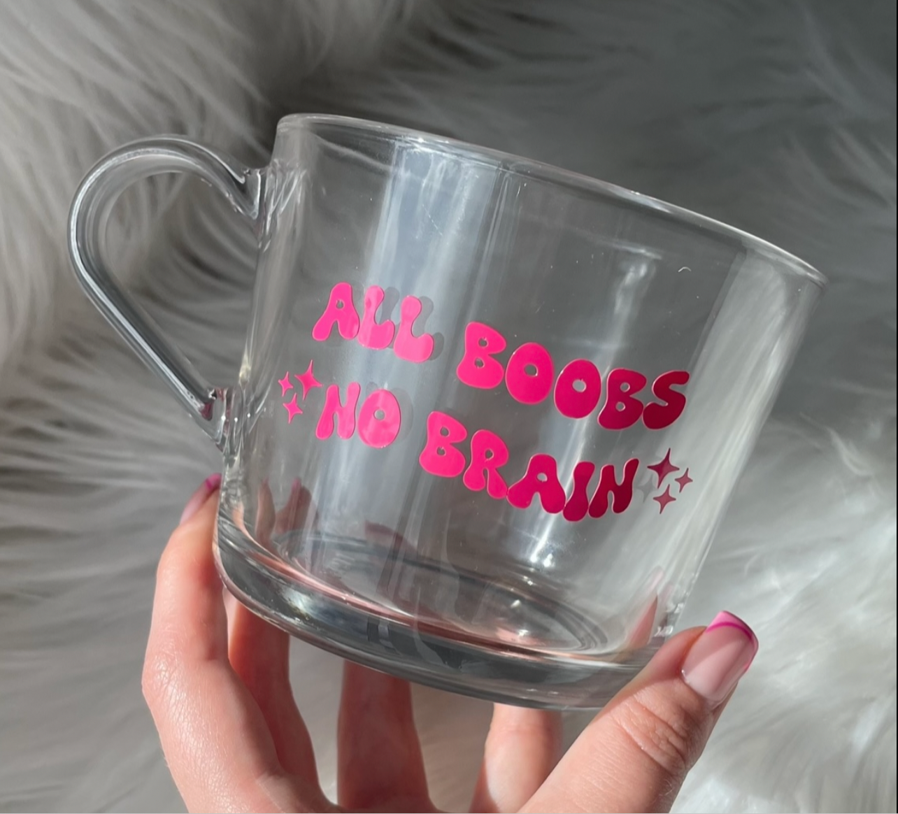 All boobs no brain mug ðŸ§