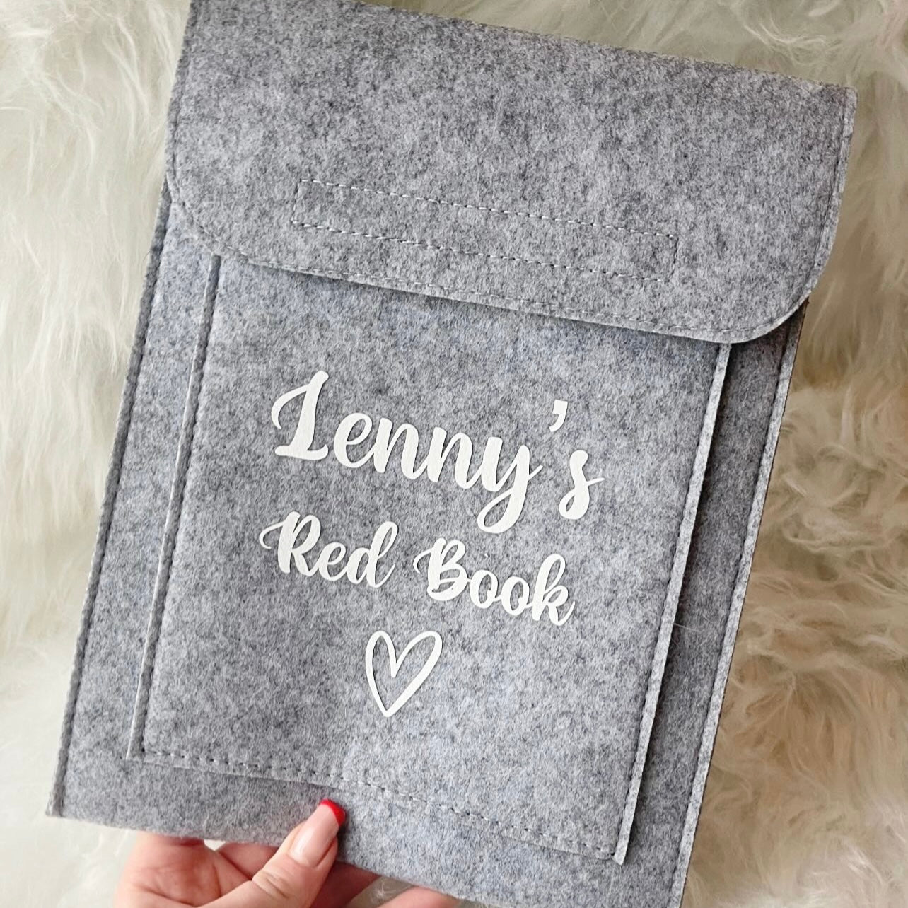 Red book folder