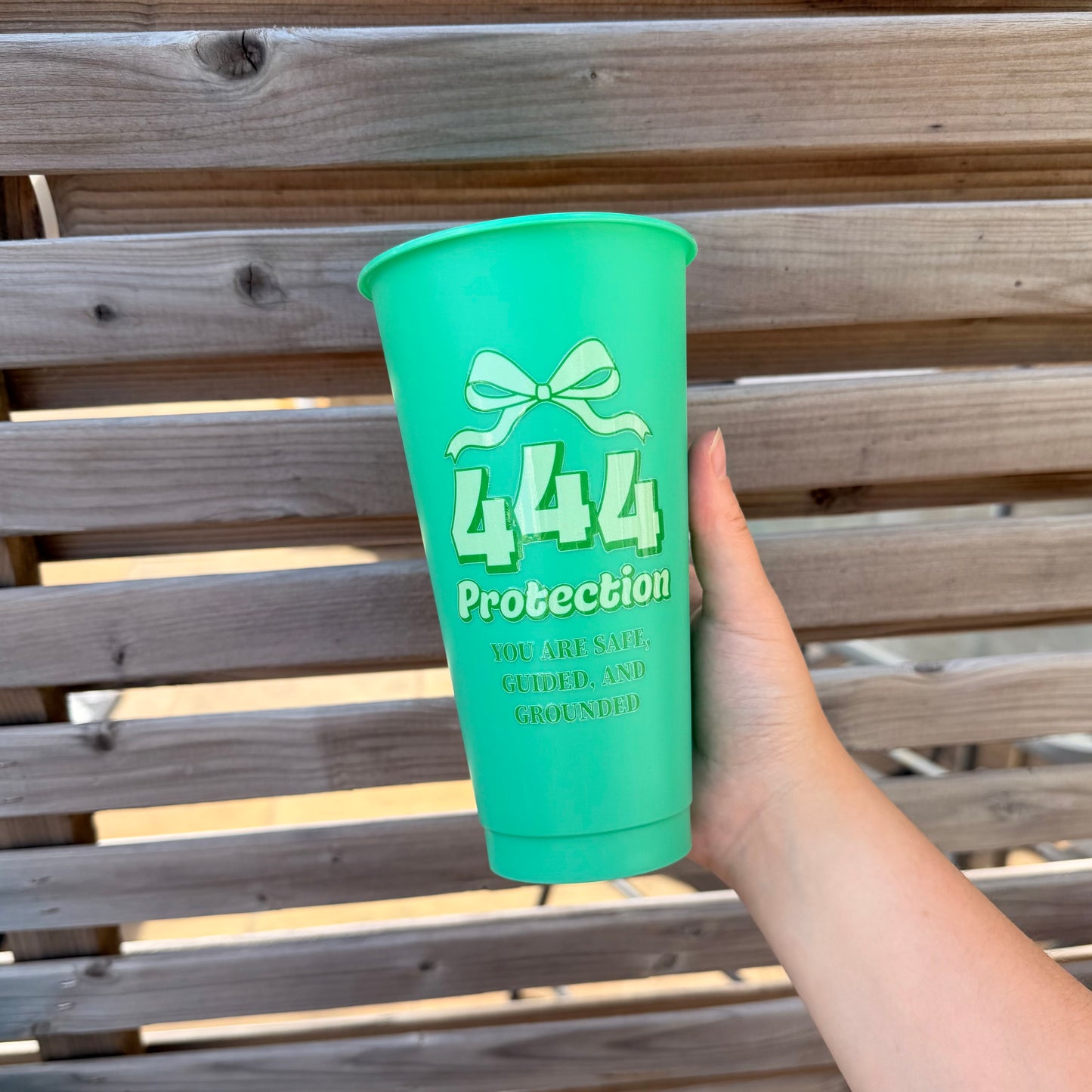 444 , 24oz cold cup (comes with lid & straw)