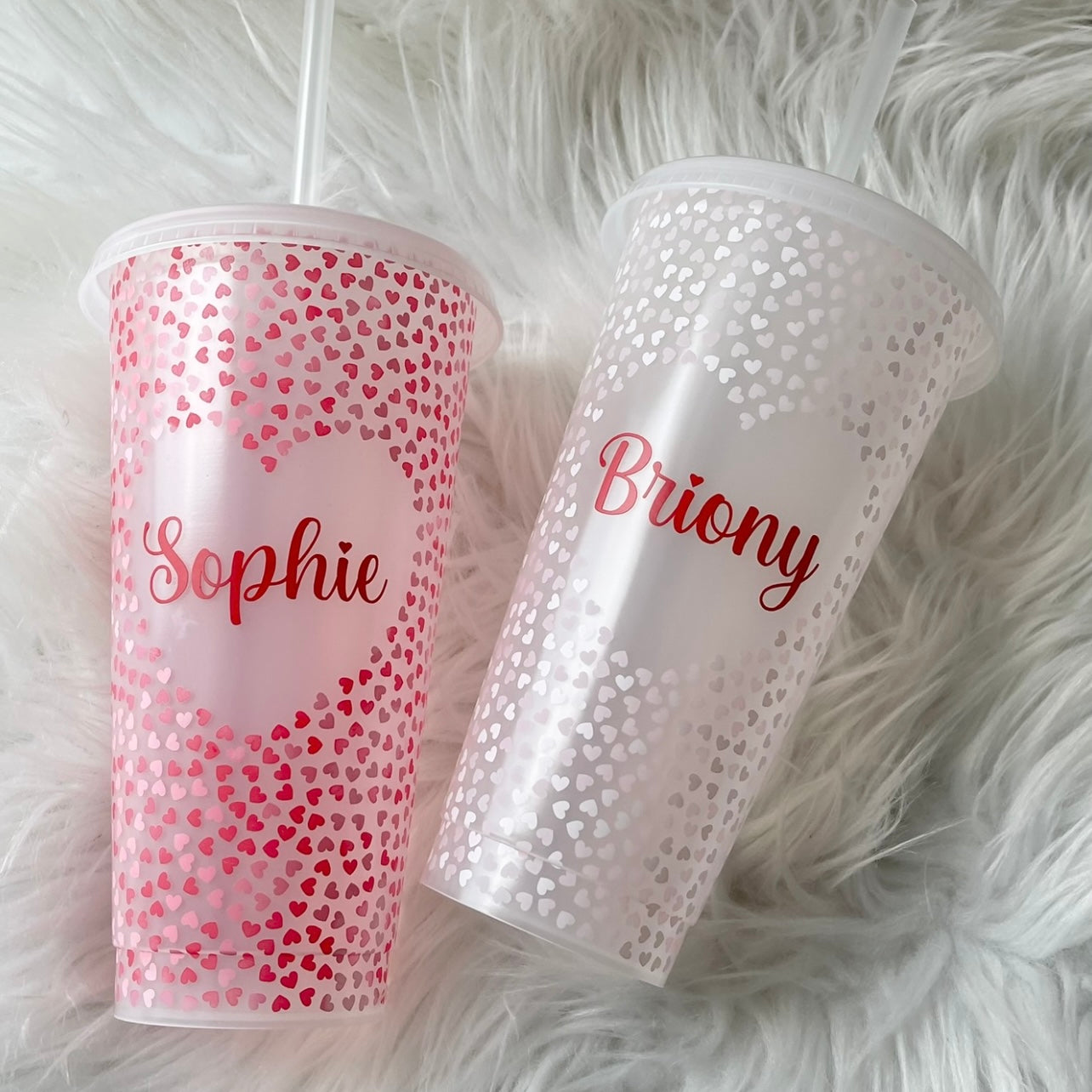 Colour changing cold cup