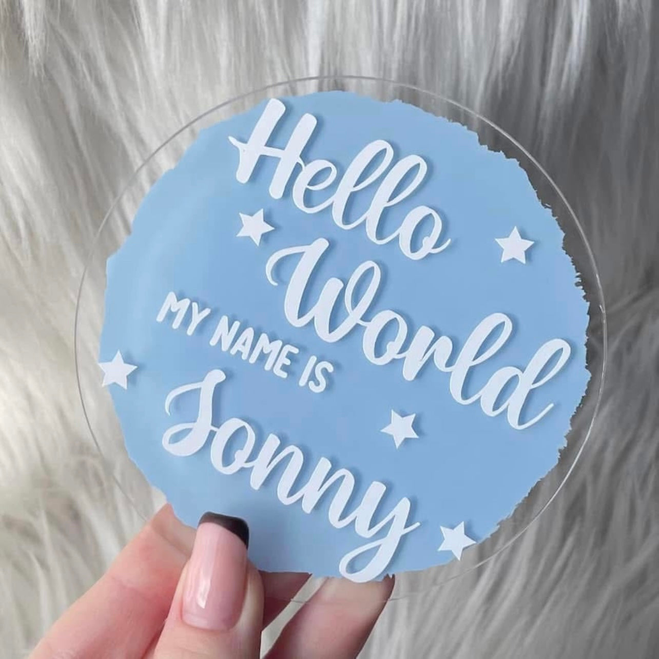 Hello world - name announcement