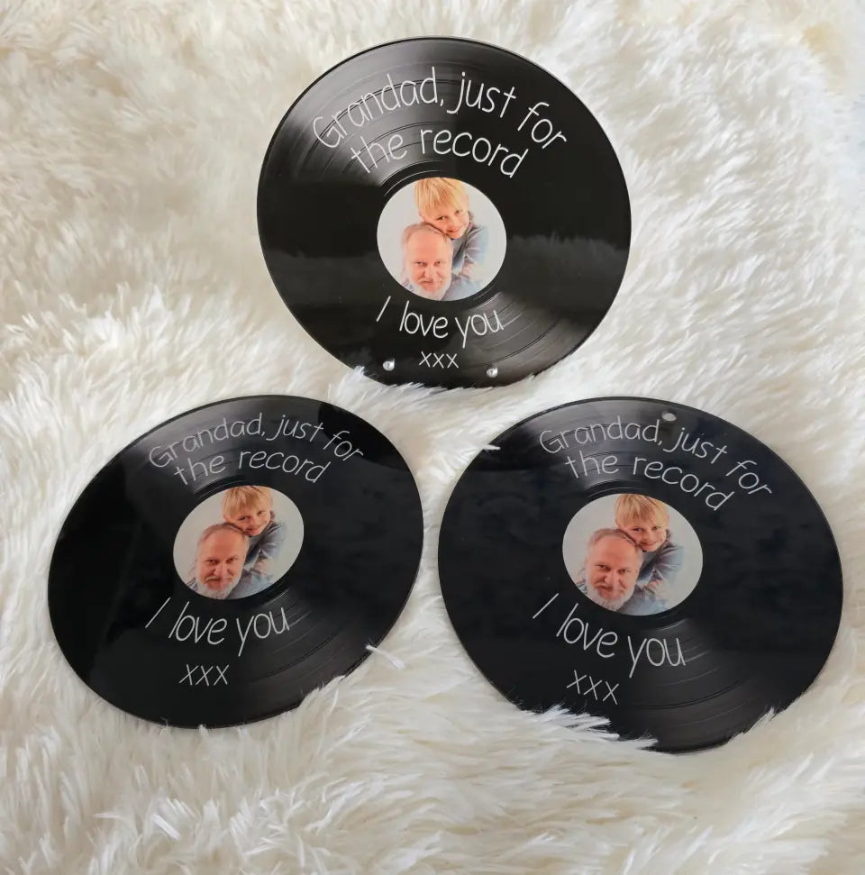 Just for the record - with stand record plaque