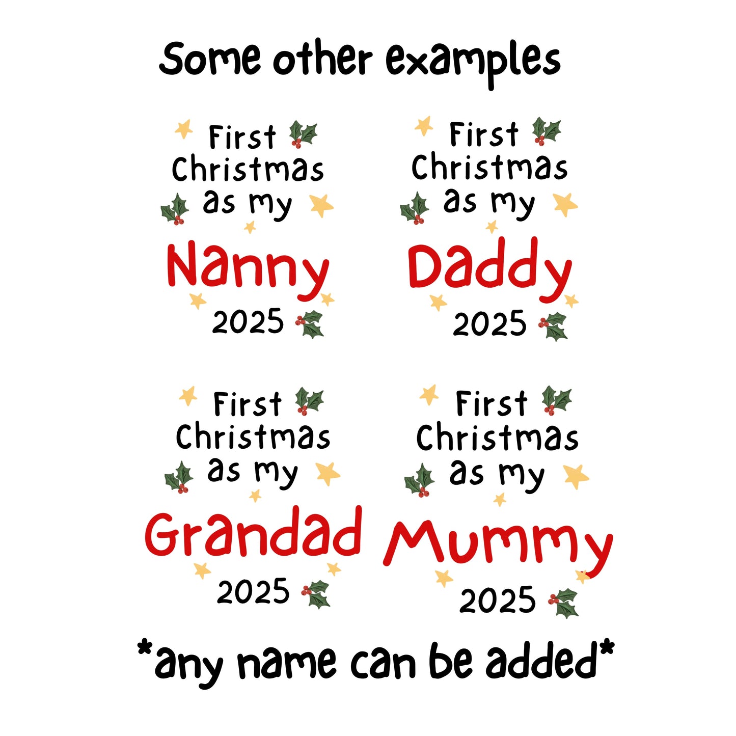First Christmas as my ….. Mug