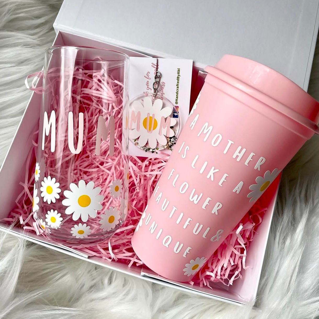 Daisy flower 4-piece Gift set