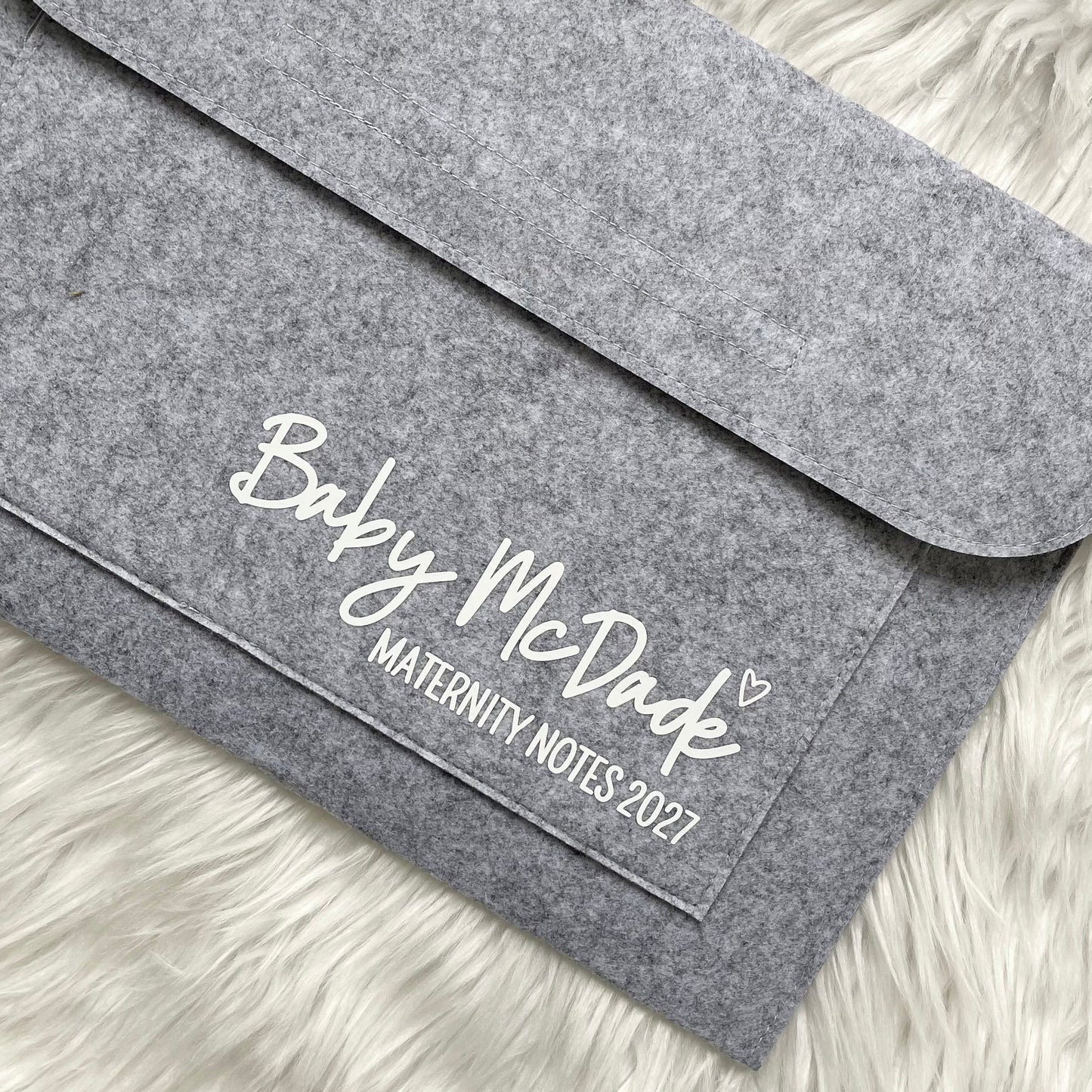 Maternity Notes Folder - Grey