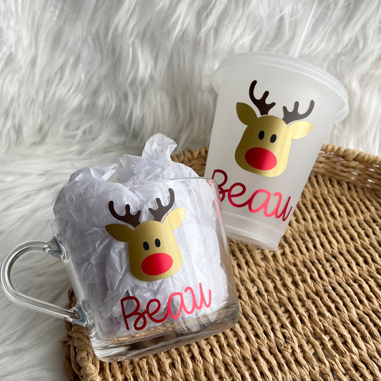 Reindeer Face Mug