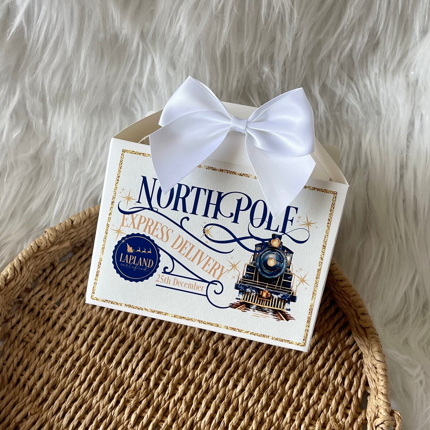 North Pole express treat boxes