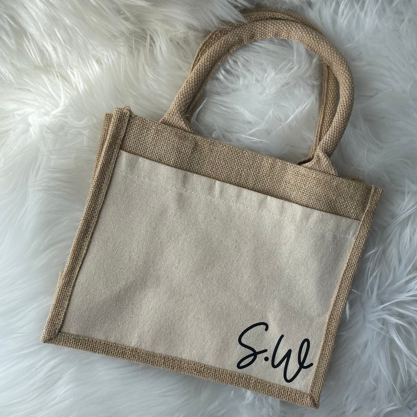 Small Pocket jute bag