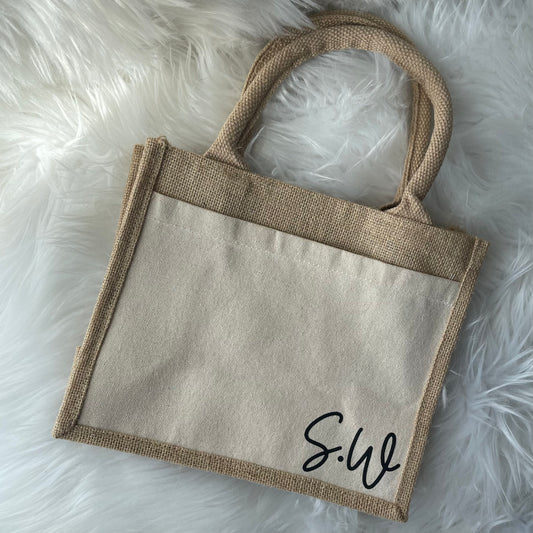 Small Pocket jute bag