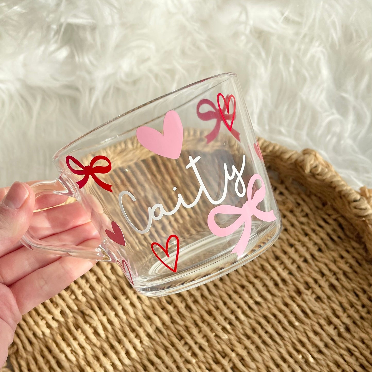 Hearts & Bows mug