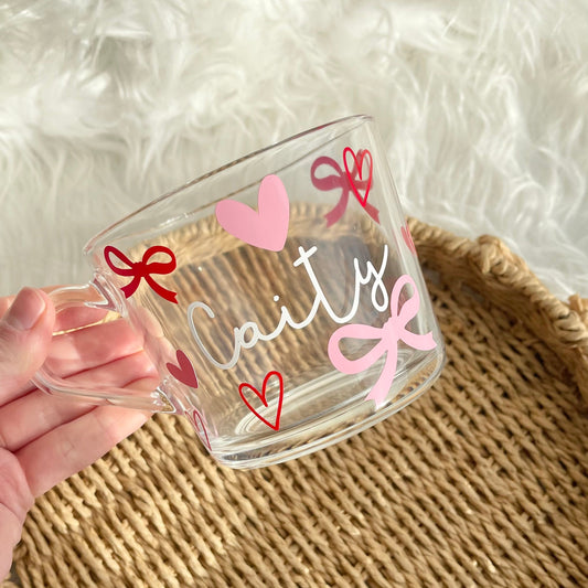 Hearts & Bows mug