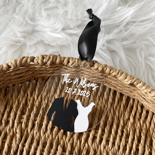 The … Wedding garments ornament