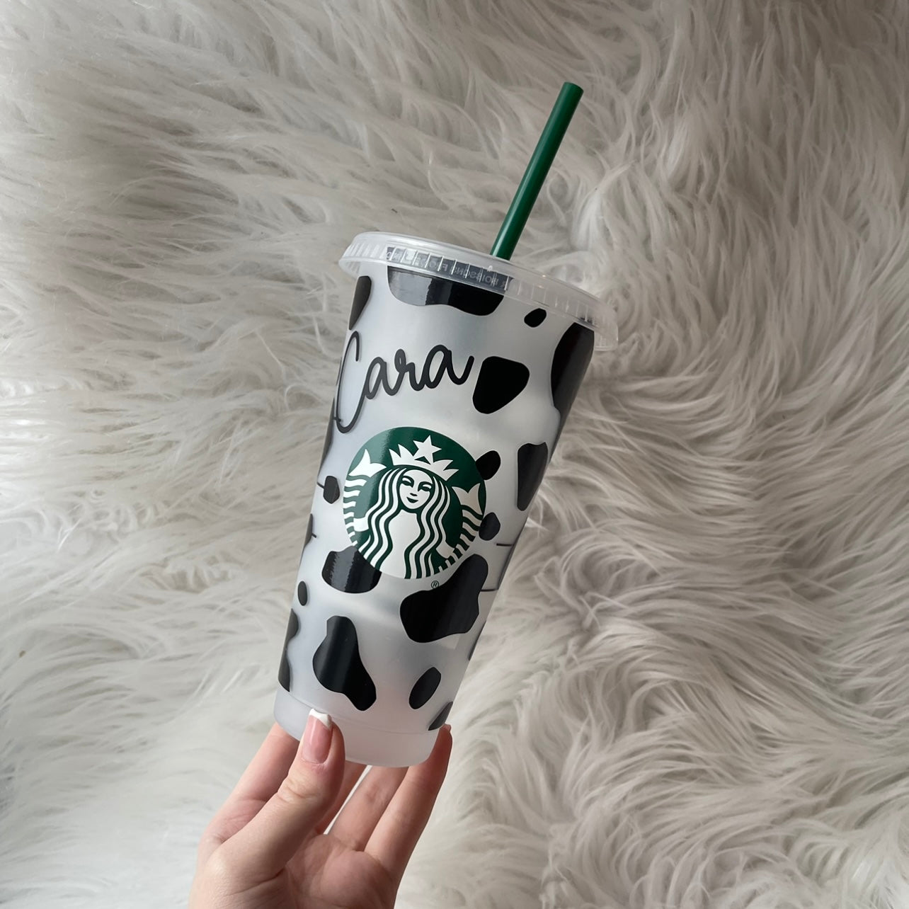 Cow Print Cold cup