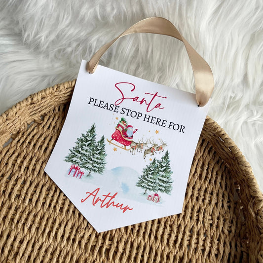 Santa stop here for :