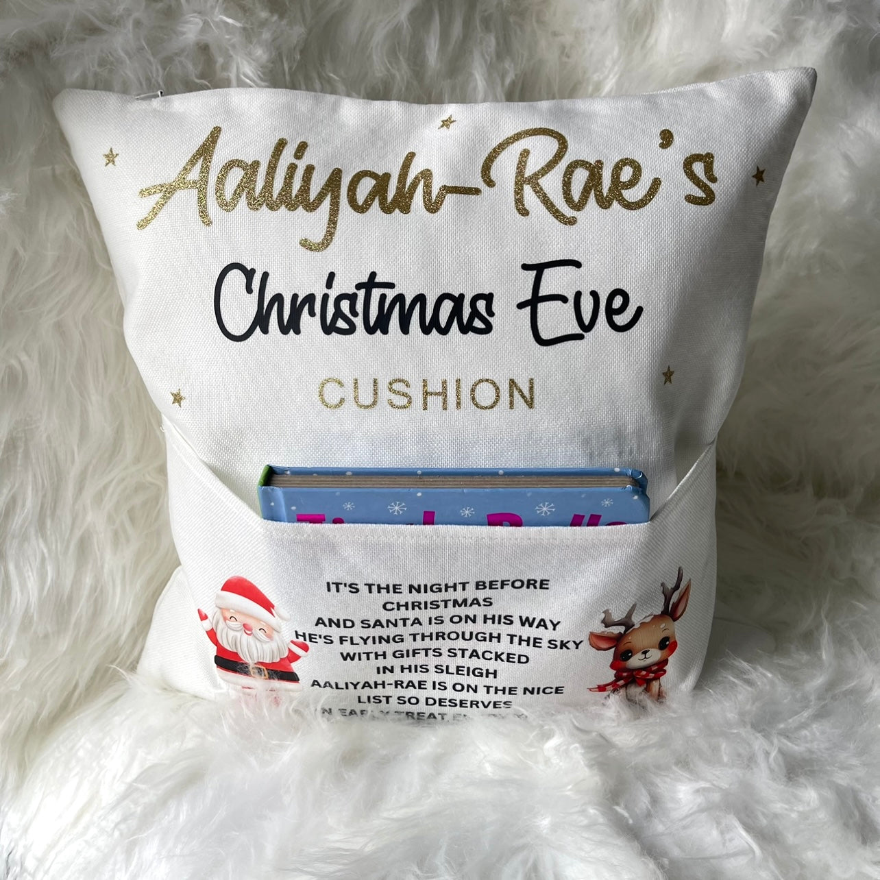 Christmas Eve cushion