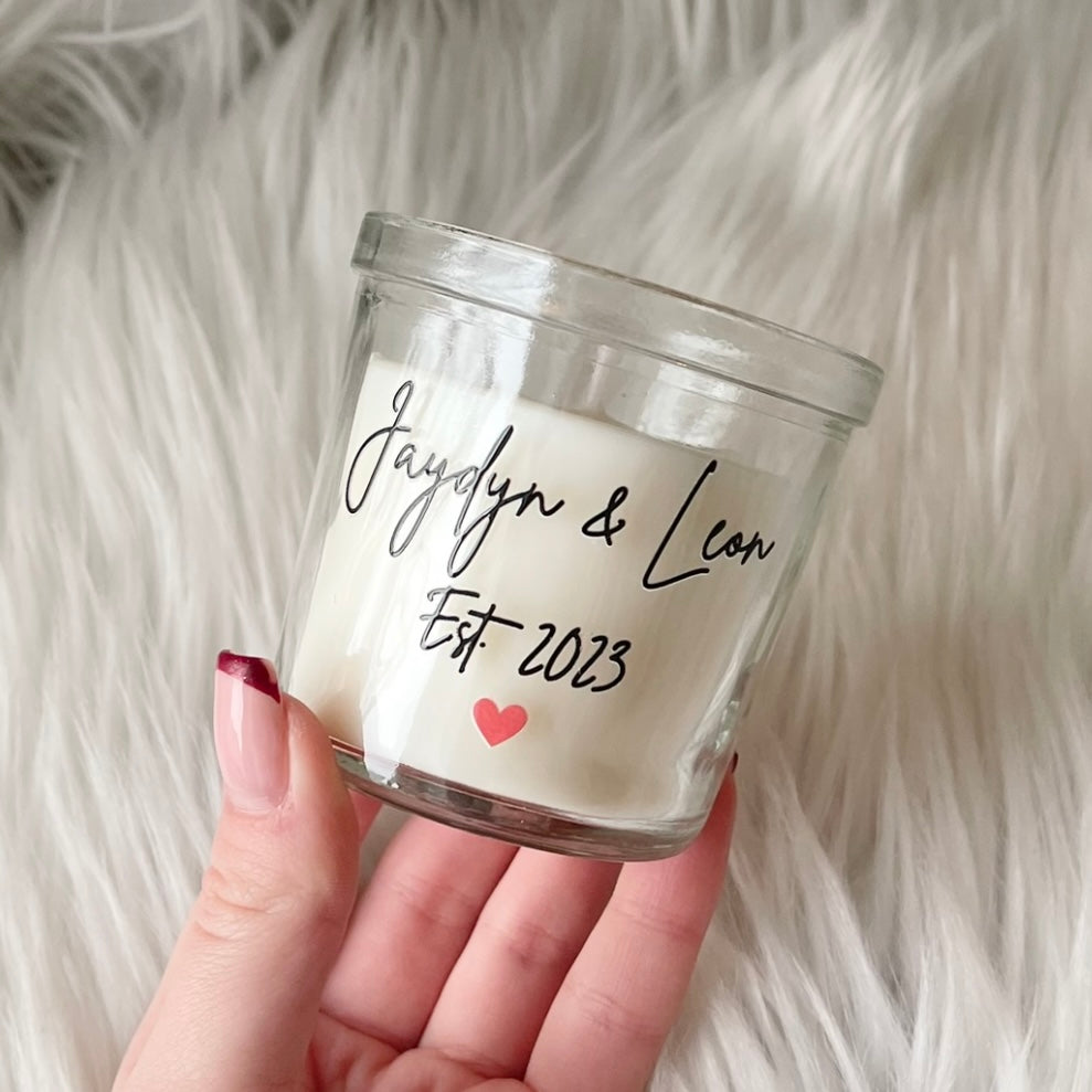 EST. Small candle