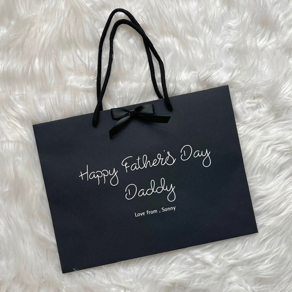 Father’s Day black gift bag