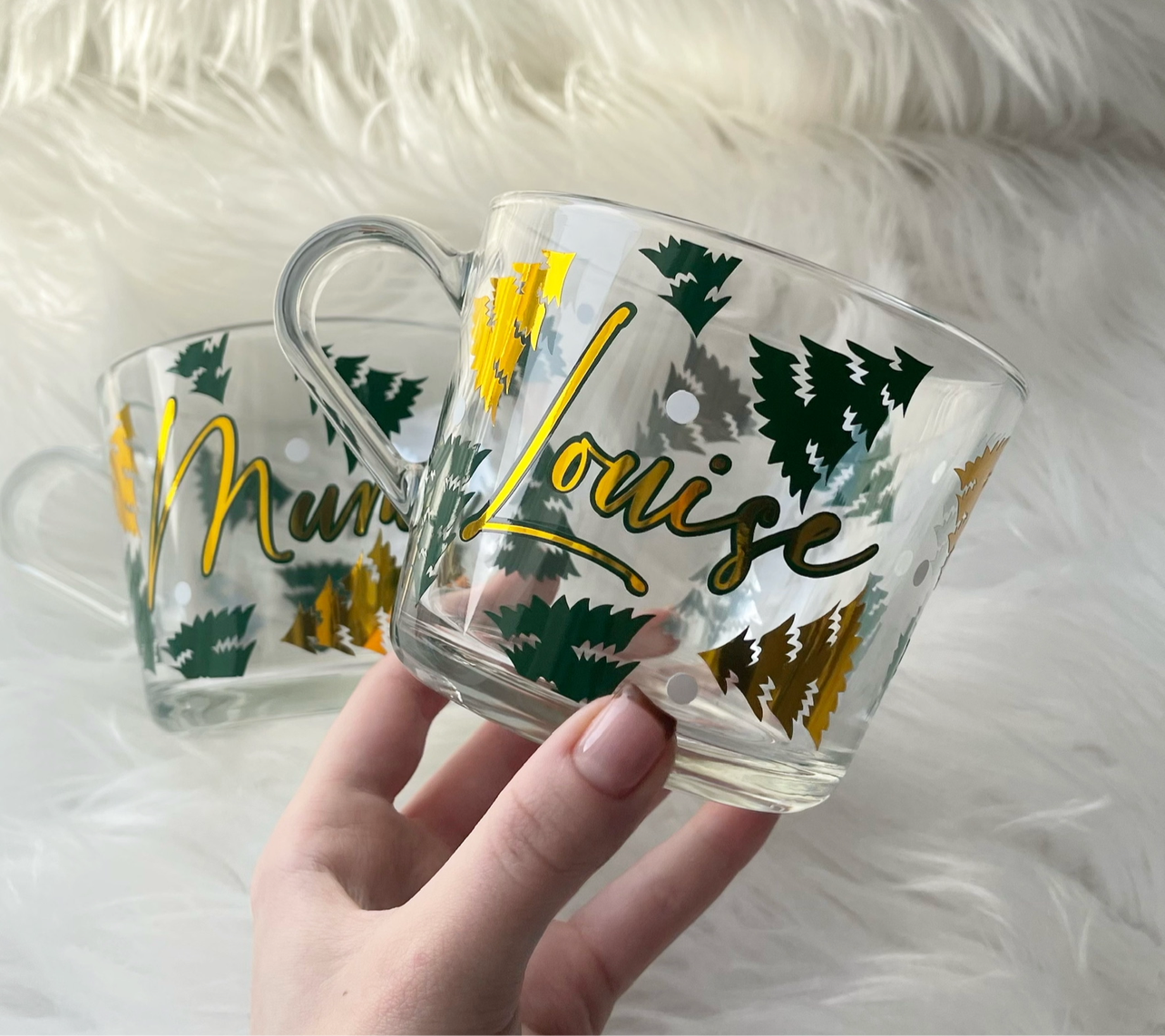 Christmas tree mug