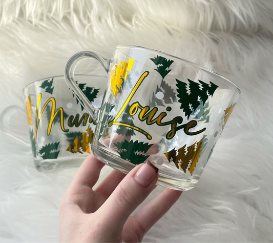 Christmas tree mug