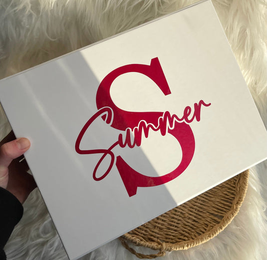 Name & Initial Magnet box