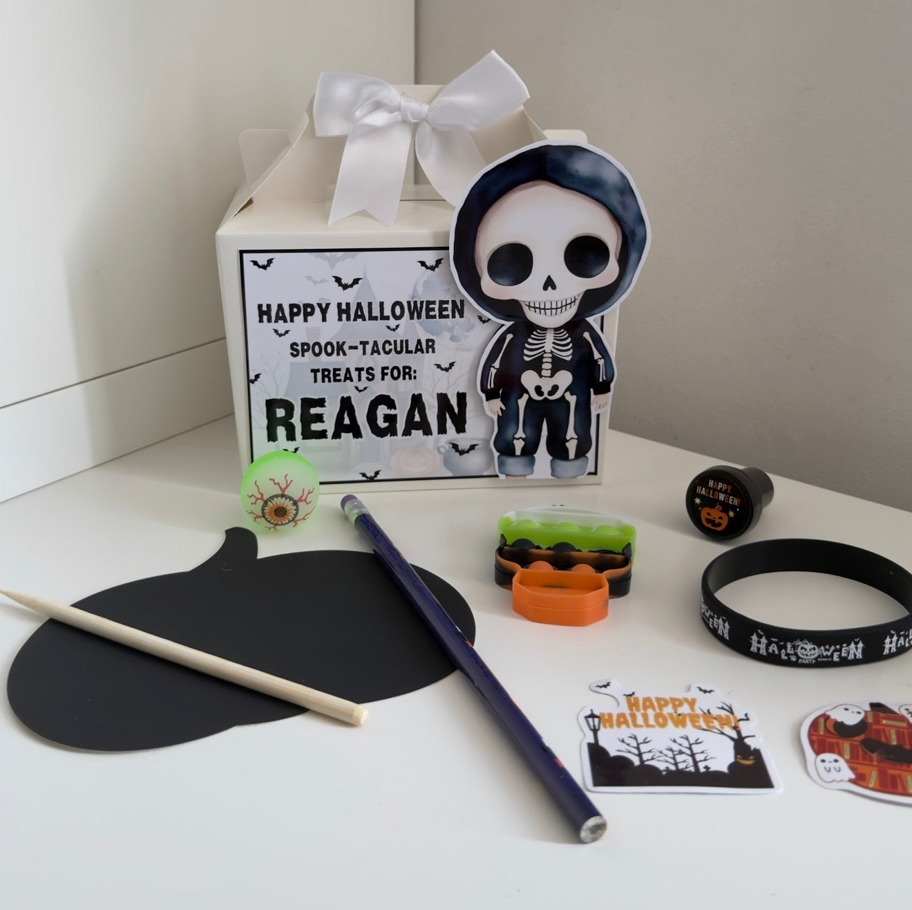 Latter / 3D Halloween spook-tacular treat box - filled or empty option available