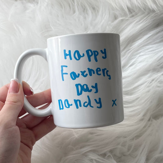 Handwritten message - Mug