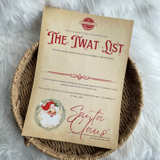 The Tw@t list certificate