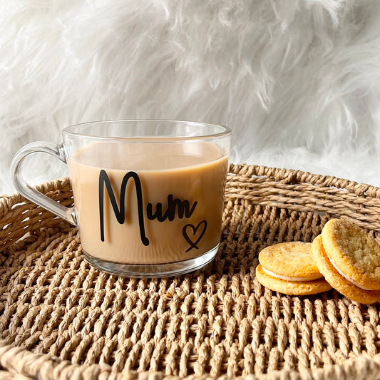 Personalised name Mug with heart