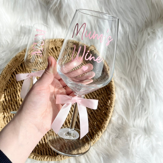 Mum’s Wine - wine glass