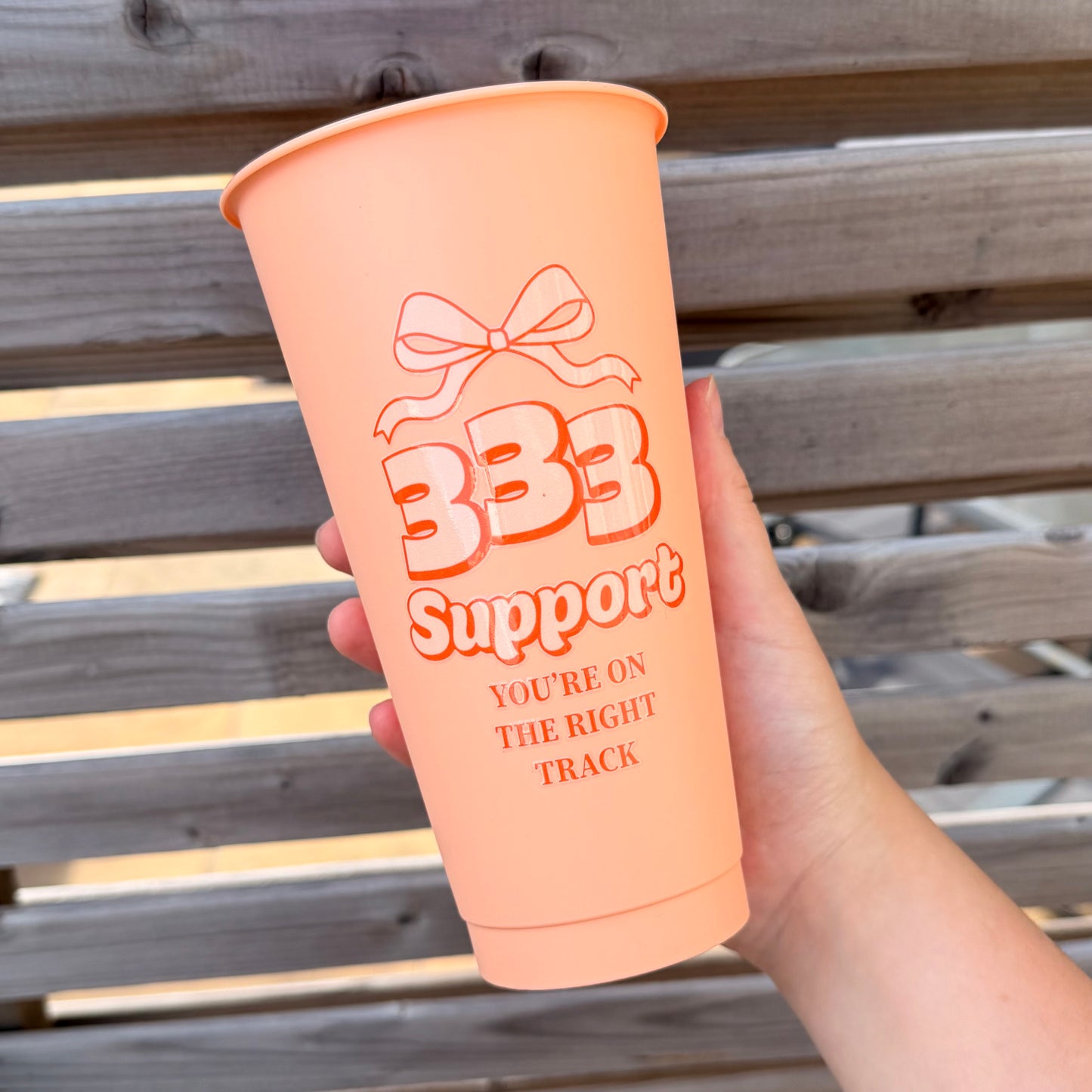333 , 24oz cold cup (comes with lid & straw)
