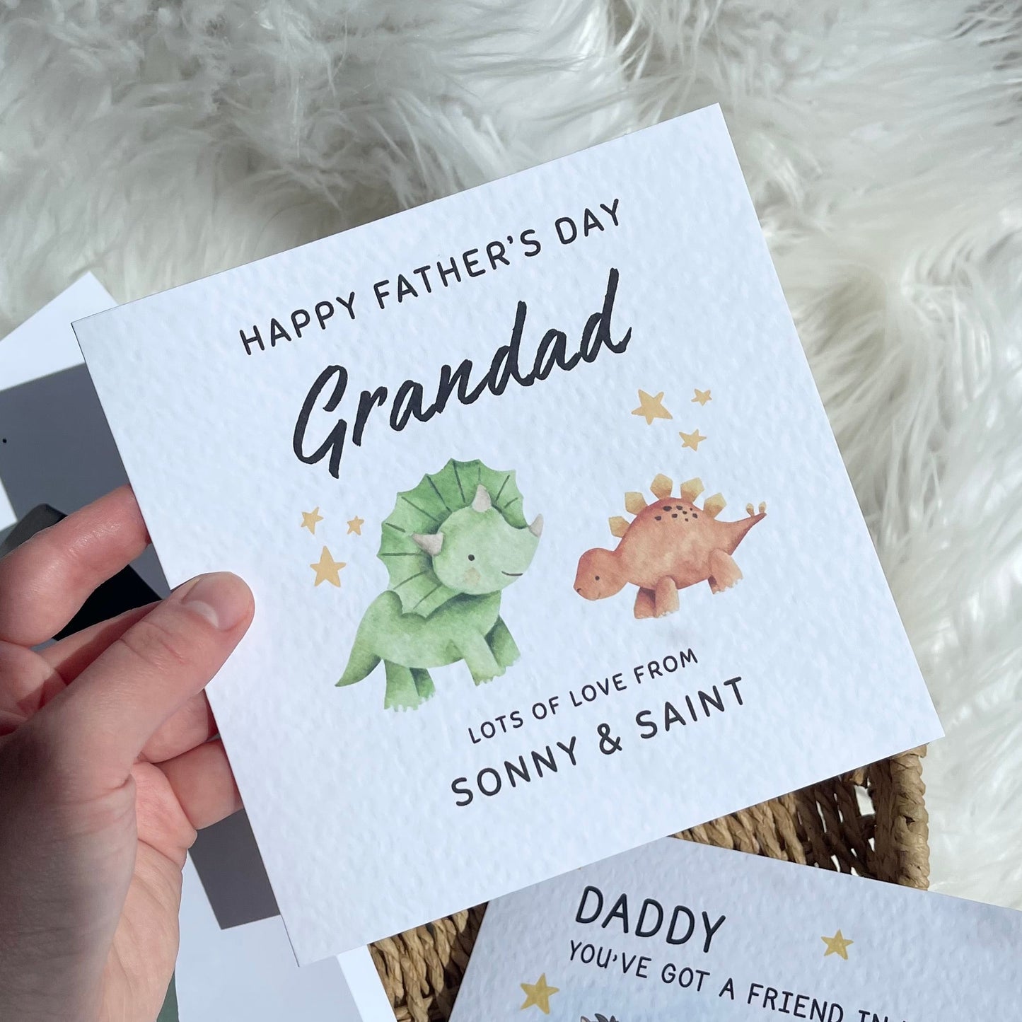 Dinosaur theme - 6” Father’s Day Card