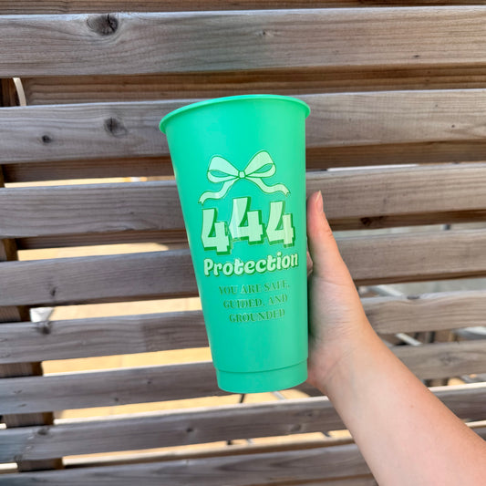 444 , 24oz cold cup (comes with lid & straw)