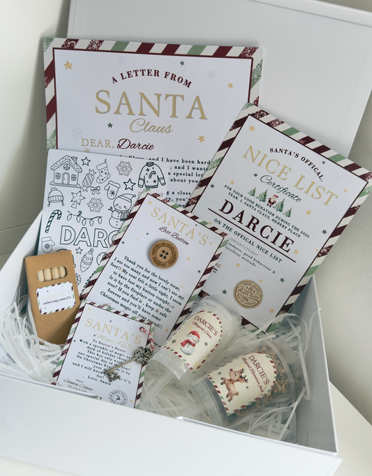 Vintage Christmas - Printed Christmas Eve Set