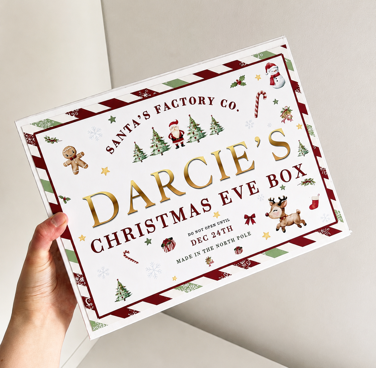 Vintage Christmas - Printed Christmas Eve Set