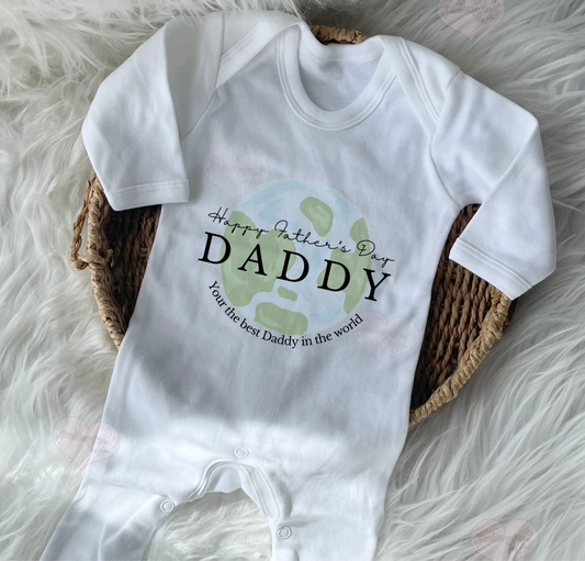 The whole world - Father’s Day RomperSuit