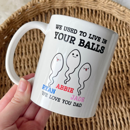 We used to live in your … - Mug