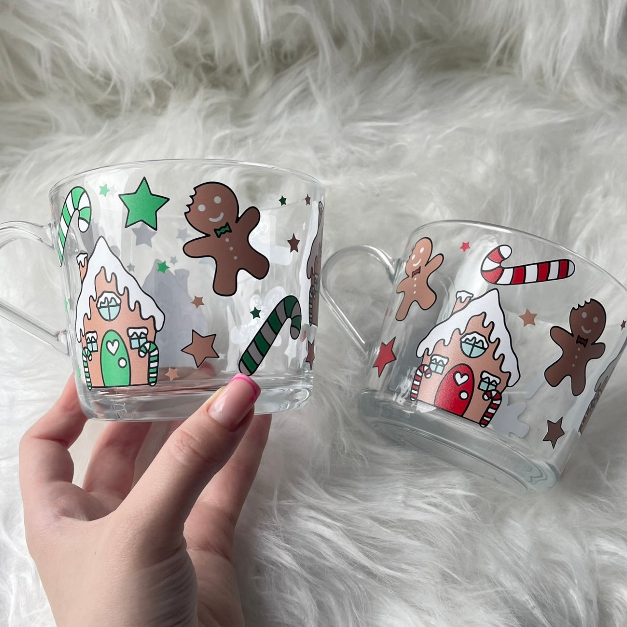 Gingerbread house mug