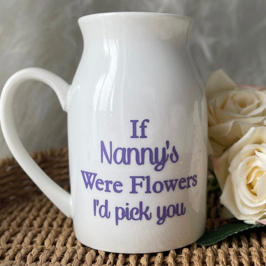 Milk jug style Vase