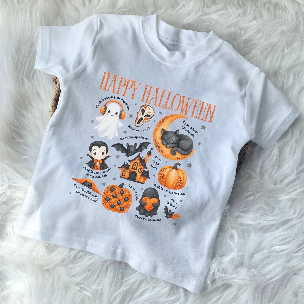 SEN Halloween gentle reminder t-shirt