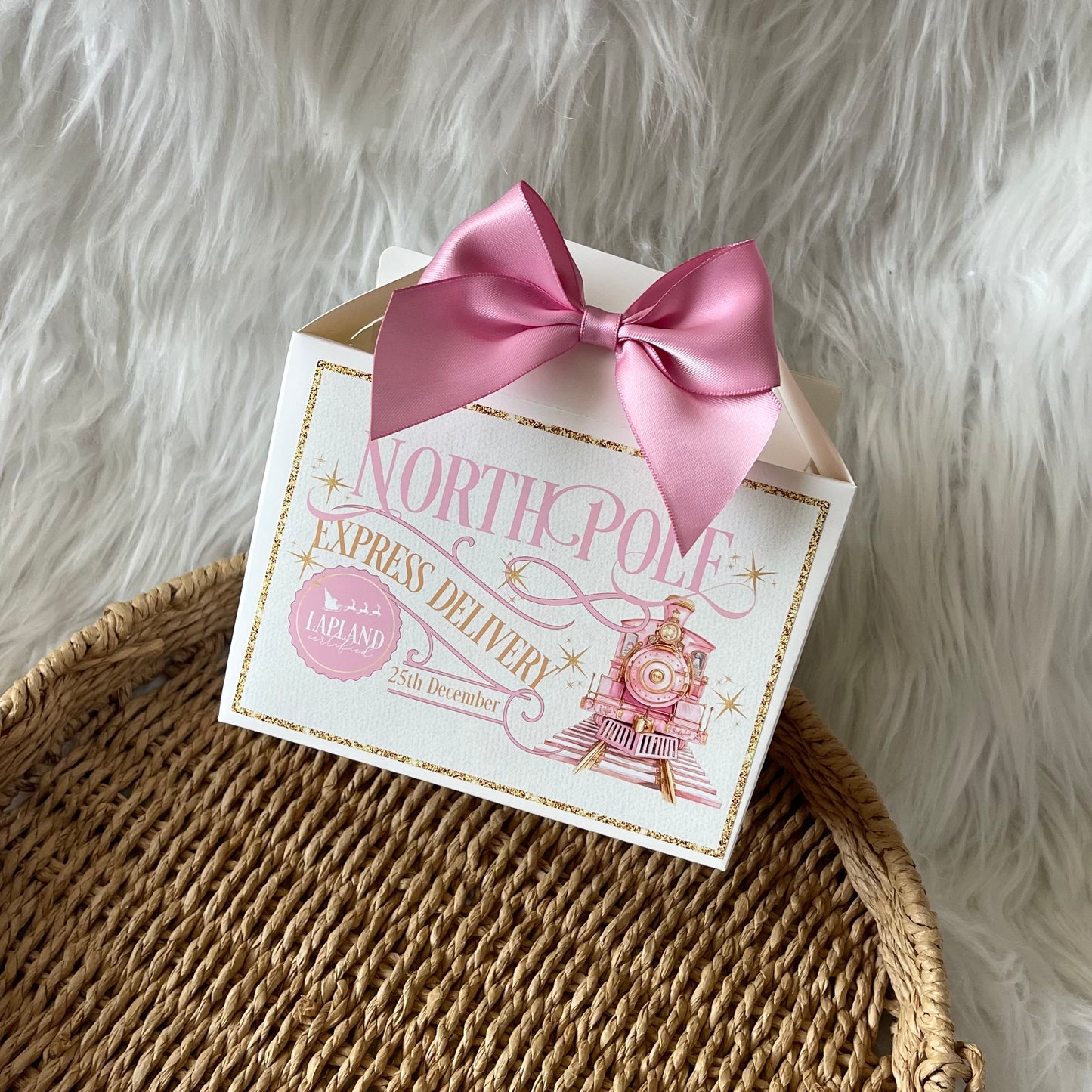 North Pole express treat boxes
