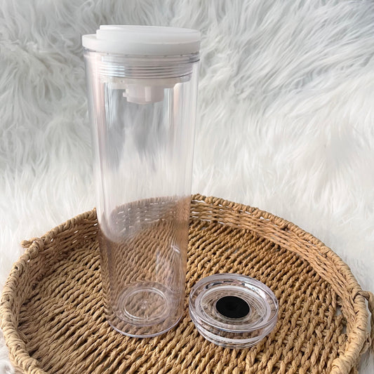 Acrylic skinny tumbler