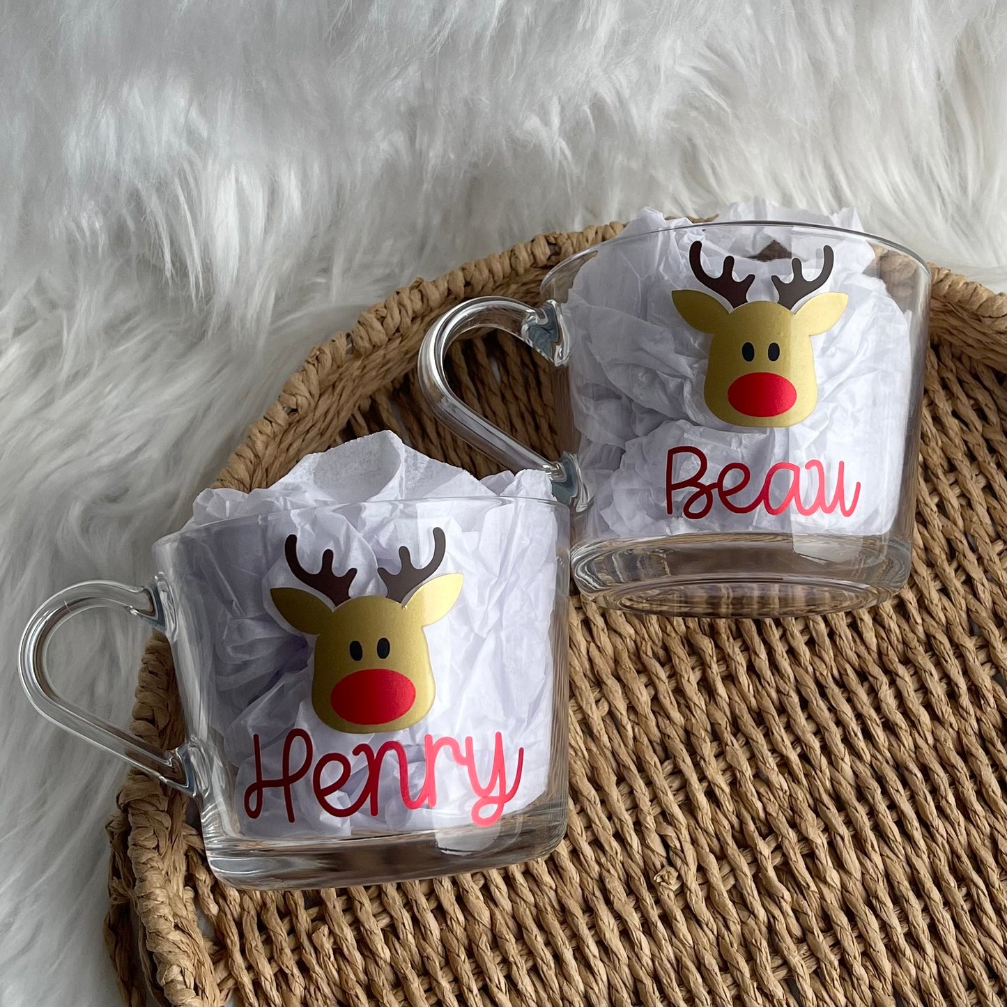 Reindeer Face Mug