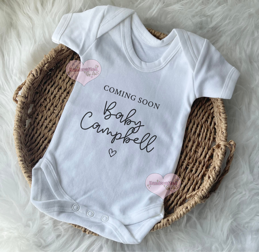 Baby announcement- Design 2