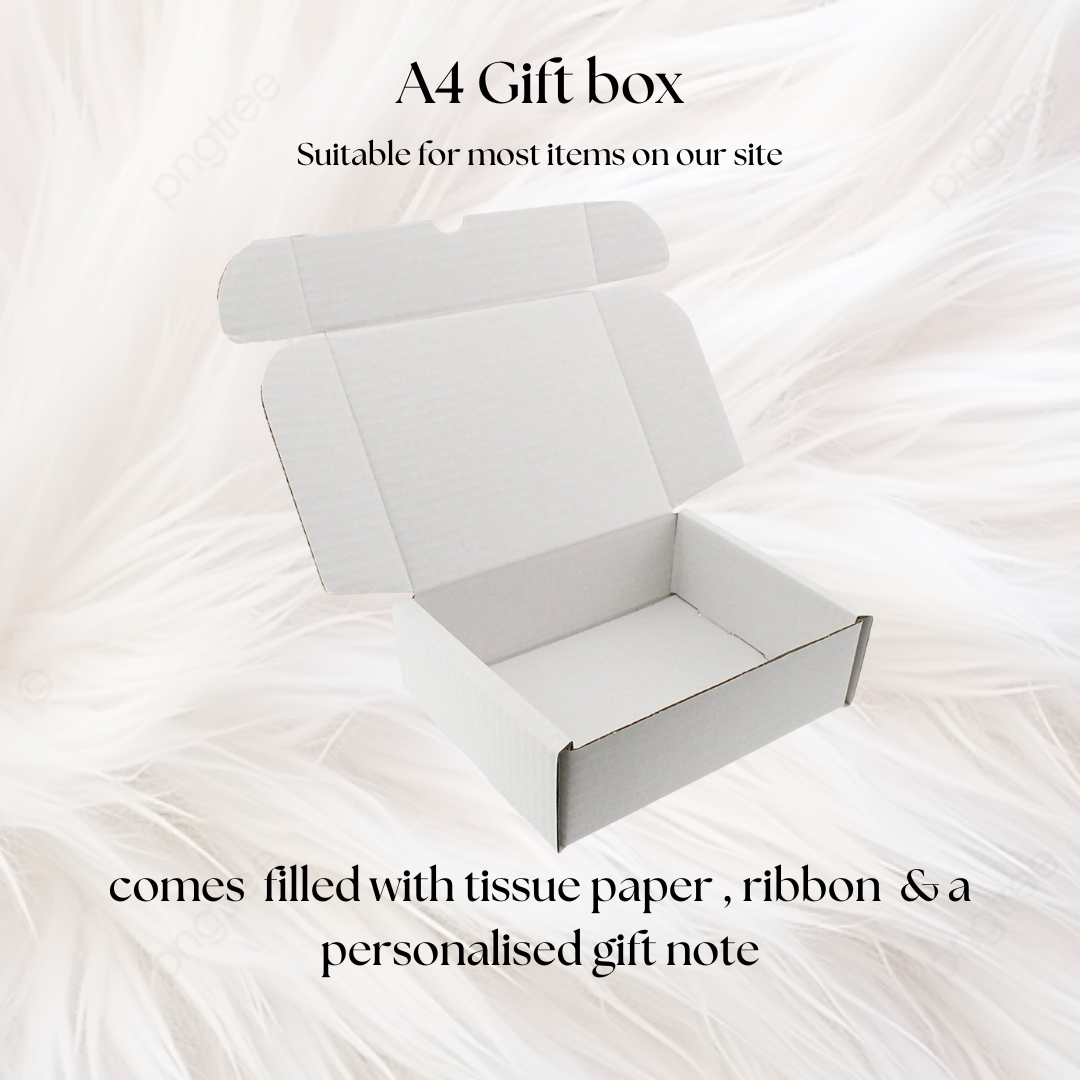 A4 white Gift Box