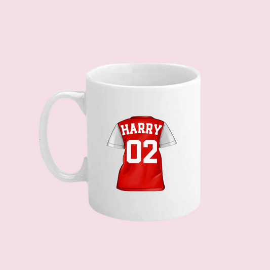 Football shirt mug / pint glass
