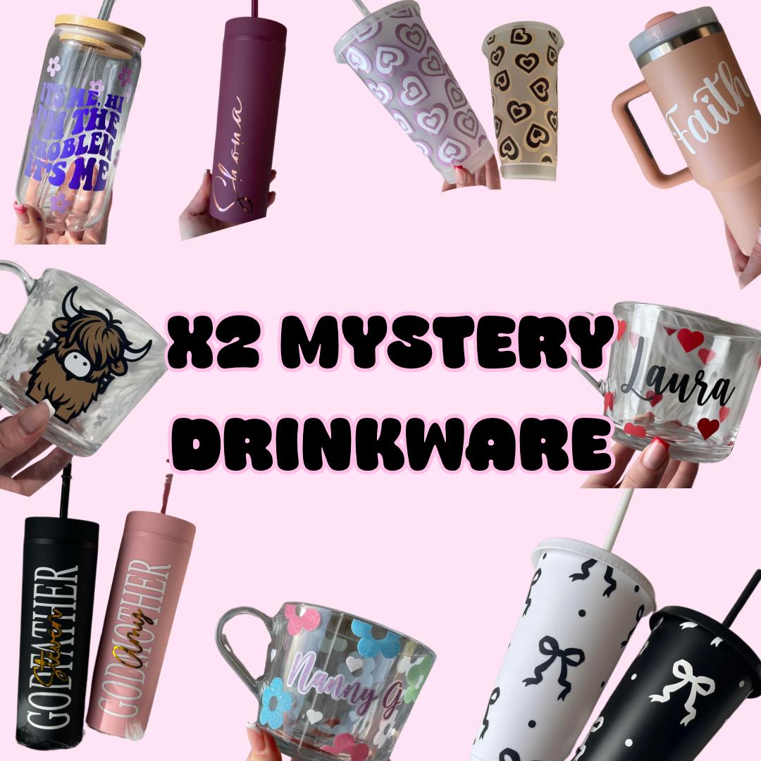 X2 mystery drinkware